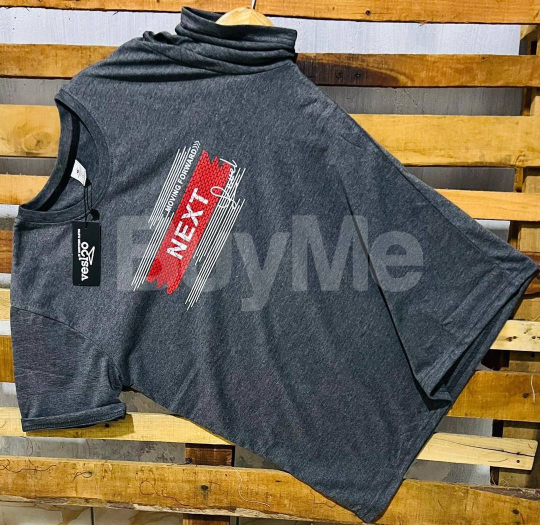 CREW NECK TSHIRTS - GREY