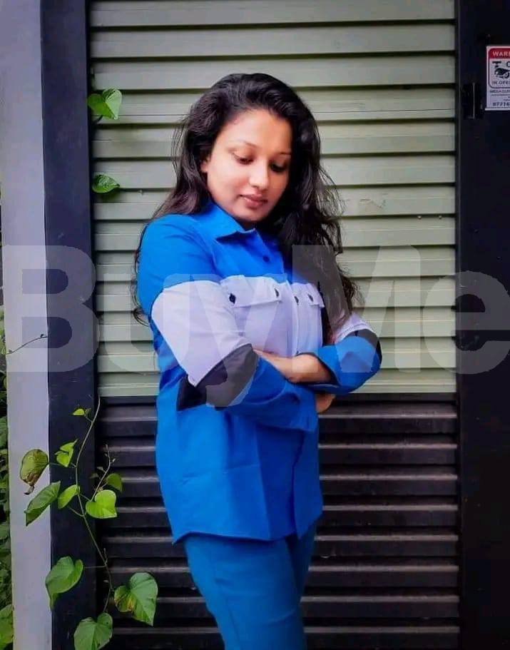 FABRIC : LINEN SHIRTS - BLUE