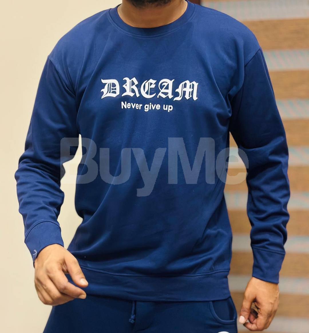 MENS LONG SLEEVE T SHIRT (200/10 GSM) - BLUE