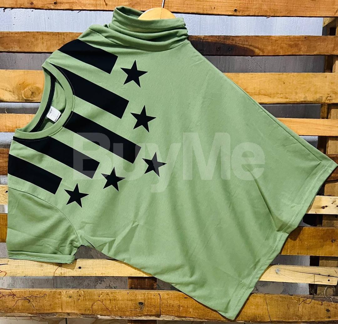 LIGHT GREEN T-SHIRT FOR MEN