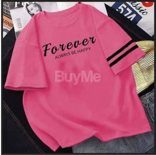 180GSM T- SHIRT FOR GIRLS - PINK