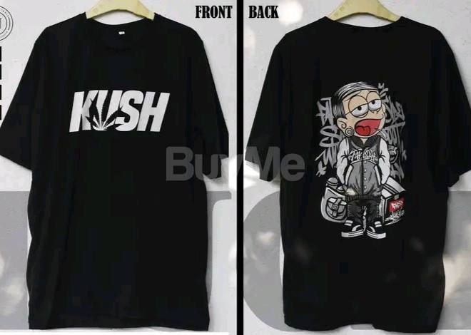 AVATAR BAGGY T SHIRT - BLACK