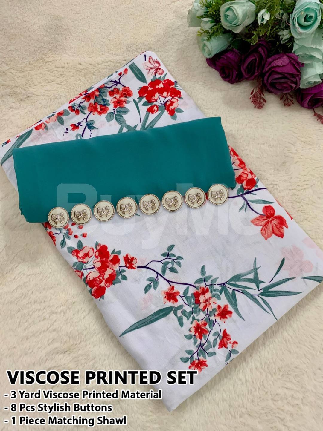 VISCOSE PRINTED SET - MATERIALS