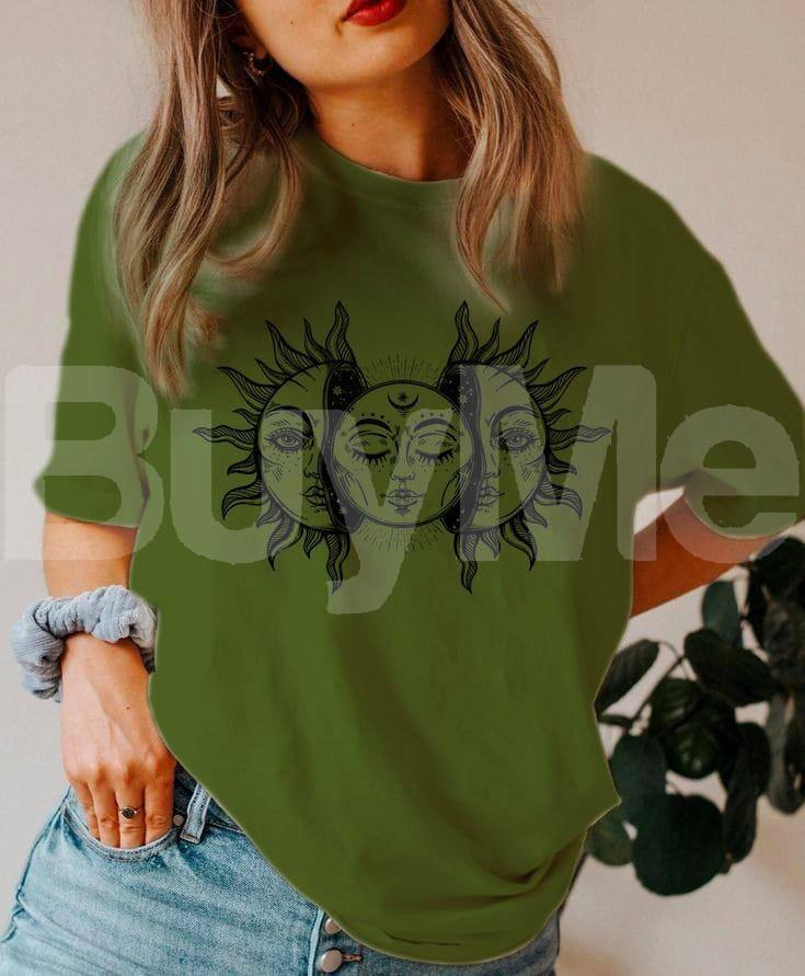 LADEIS T SHIRT - GREEN