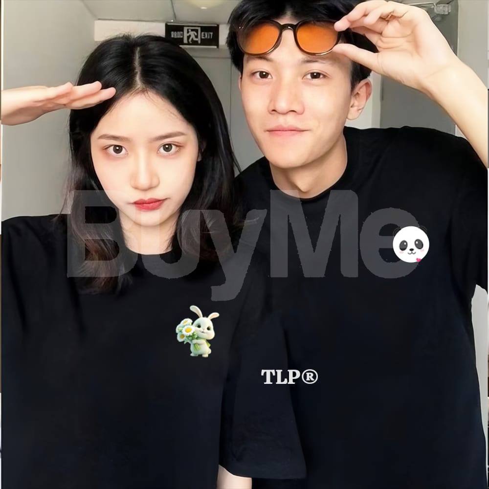 COUPLE T - SHIRT - BLACK