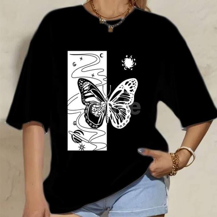NEW BAGGY UNISEX TSHIRT - BLACK