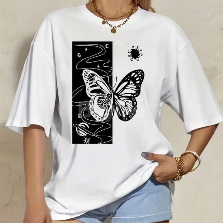 NEW BAGGY UNISEX TSHIRT - WHITE