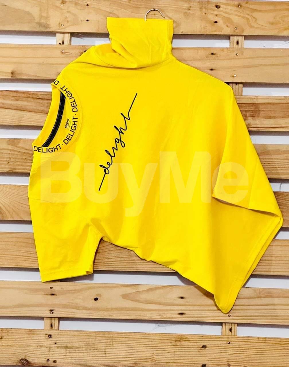 MEN'S CASUAL TSHIRT - YELLOW