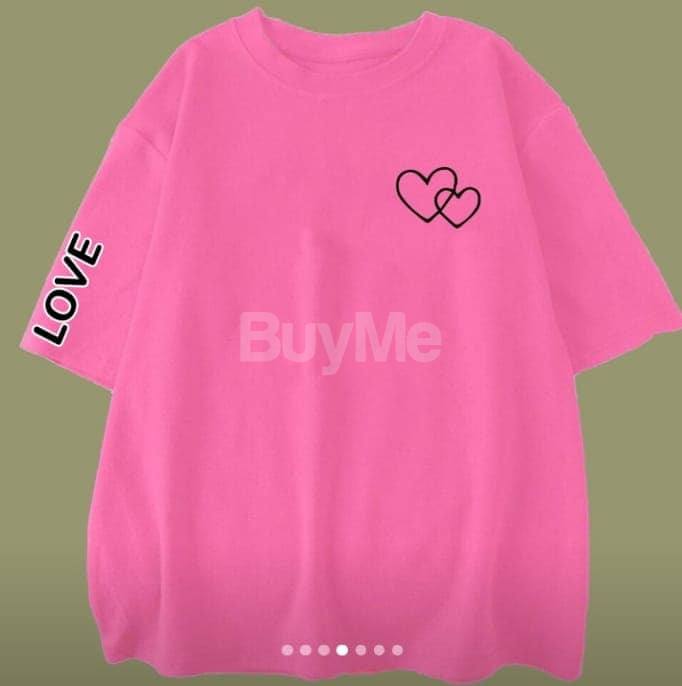 BAGGY T-SHIRTS - PINK