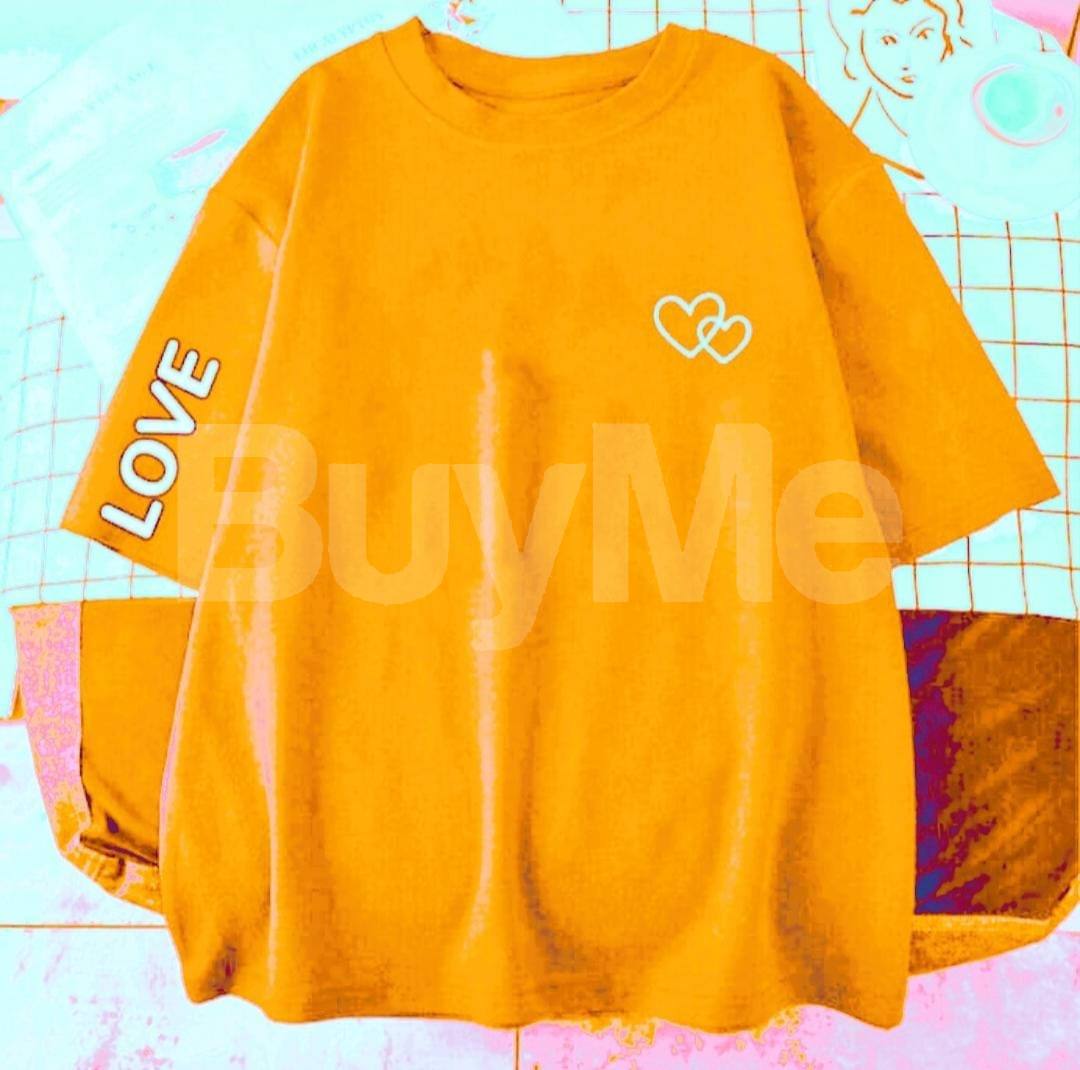 BAGGY T-SHIRT - YELLOW