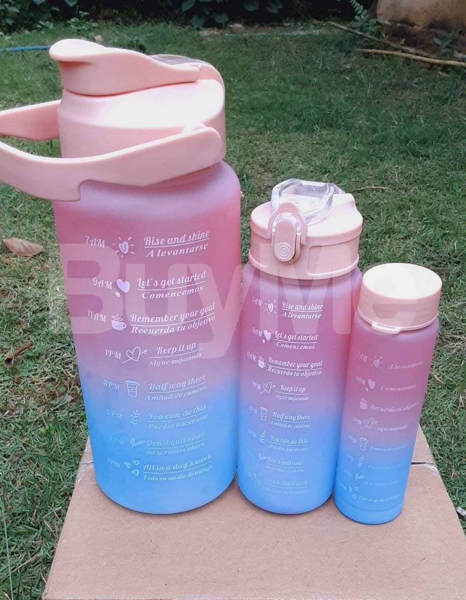 SET OF WATER BOTTLES FOR WOMEN AND MEN