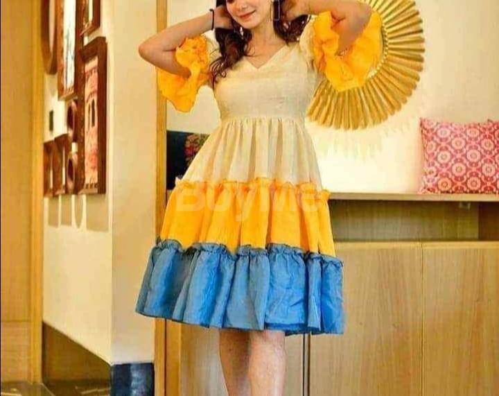 CASUAL WEAR WOMEN'S FROCK