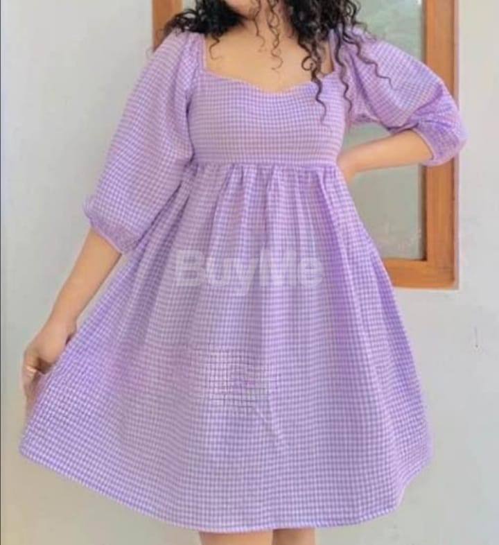 PURPLE FROCK - LADIES