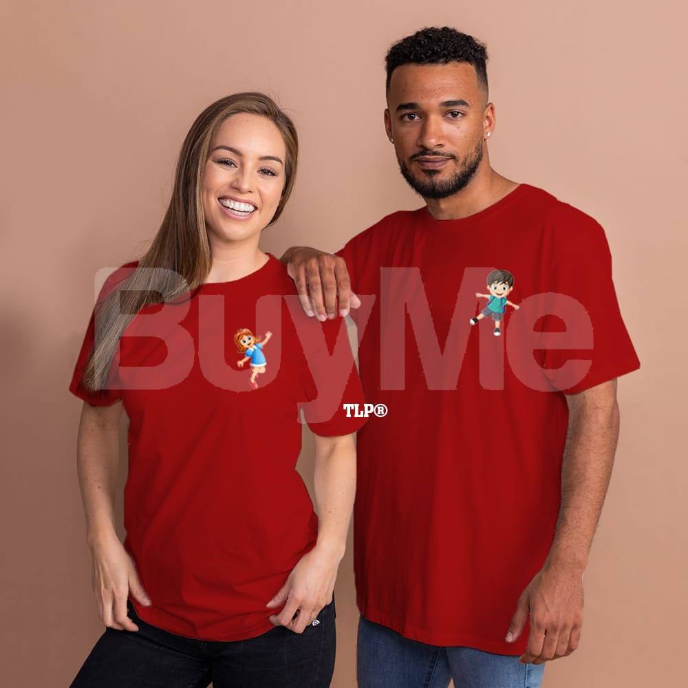 COUPLES T - SHIRTS - RED
