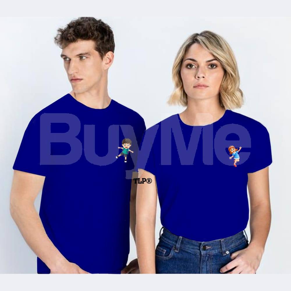 COUPLE T - SHIRTS - BLUE