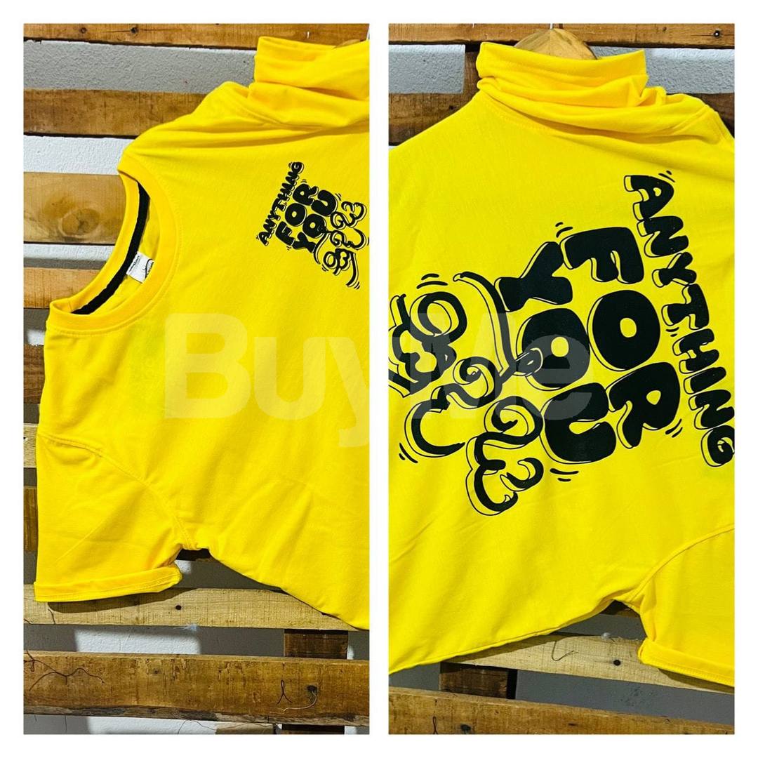 ANYTHING FOR YOU SUDDA TSHIRT - YELLOW