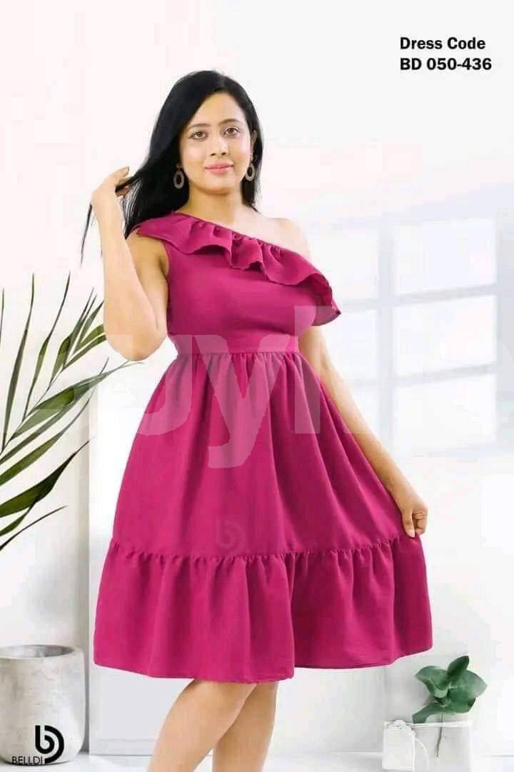 FASHIONABLE MINI FROCK - WOMEN