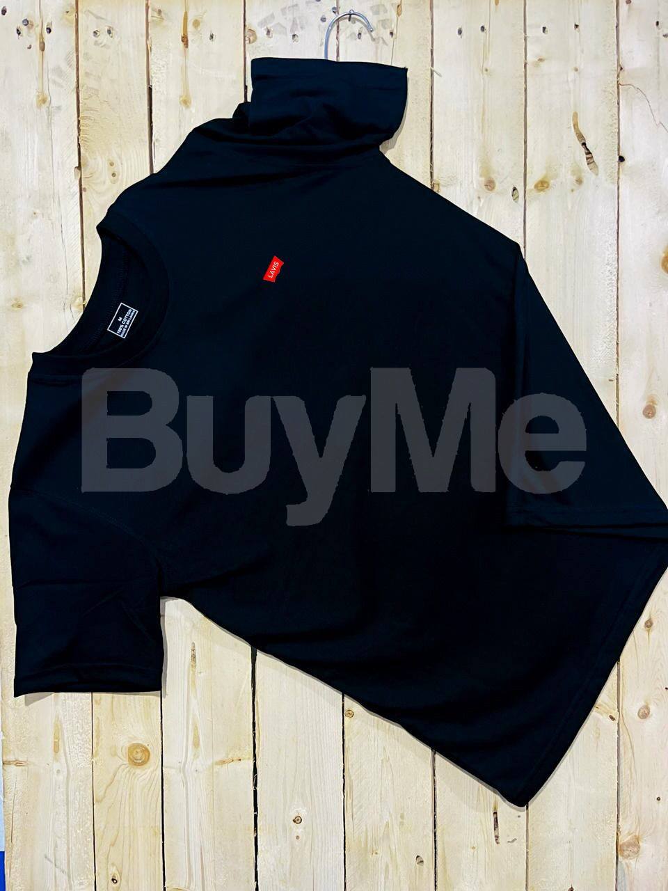 LAVIS - CREW NECK T SHIRTS - BLACK