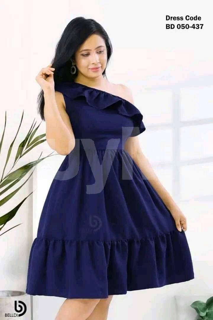MINI FROCK - DARK BLUE