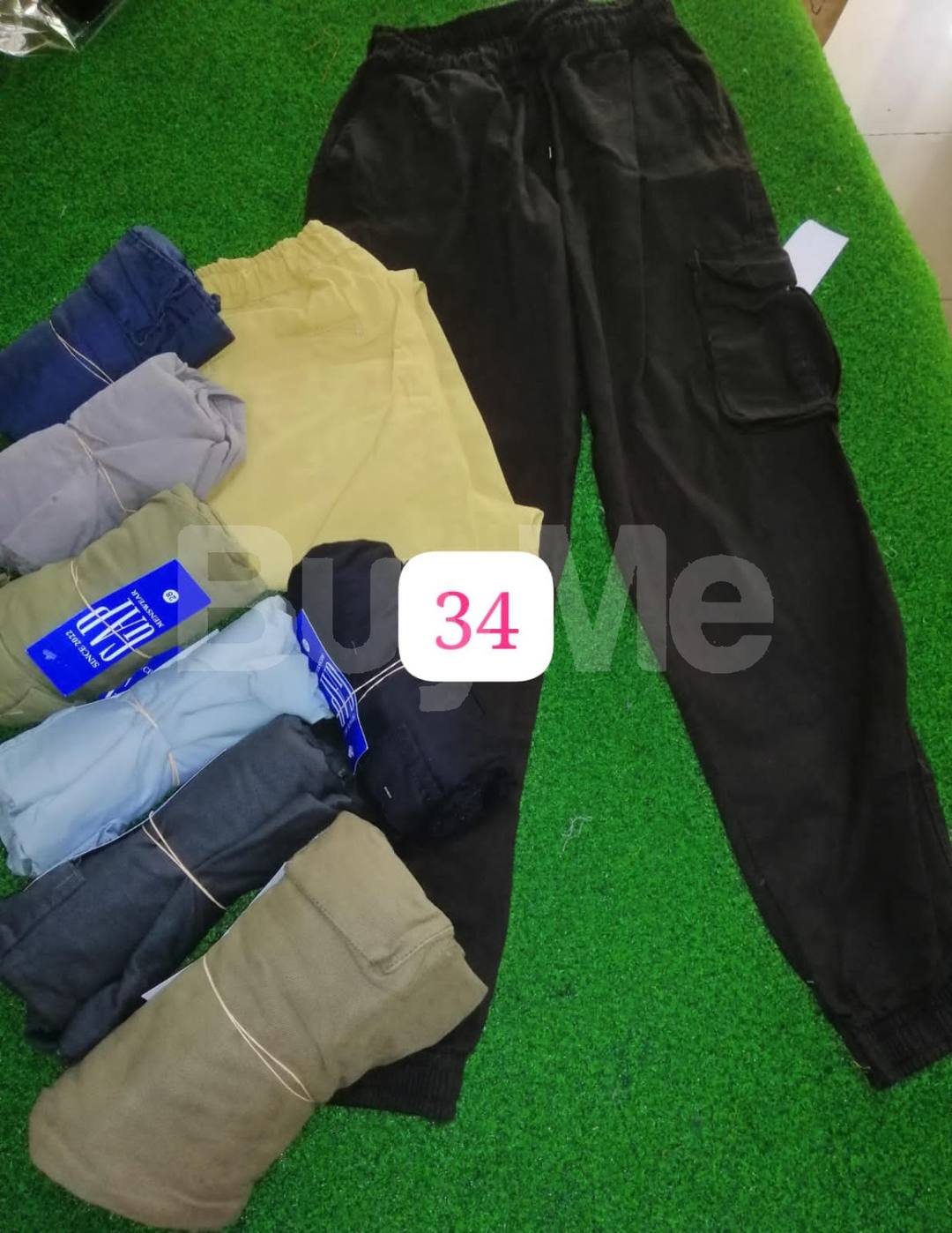 MEN'S LONG PANTS - BLACK