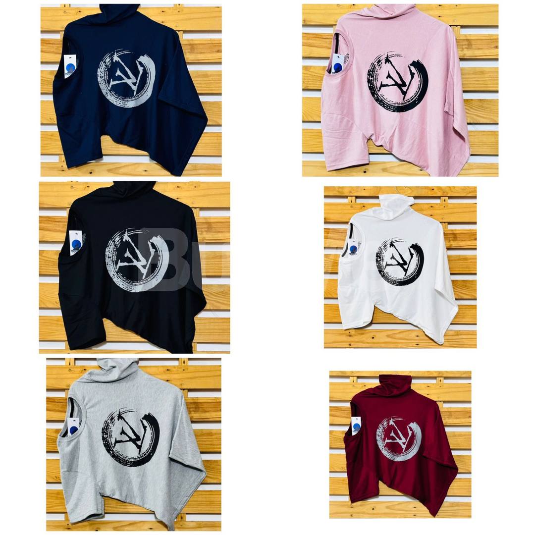 CREW NECK TSHIRTS - LV PRINT
