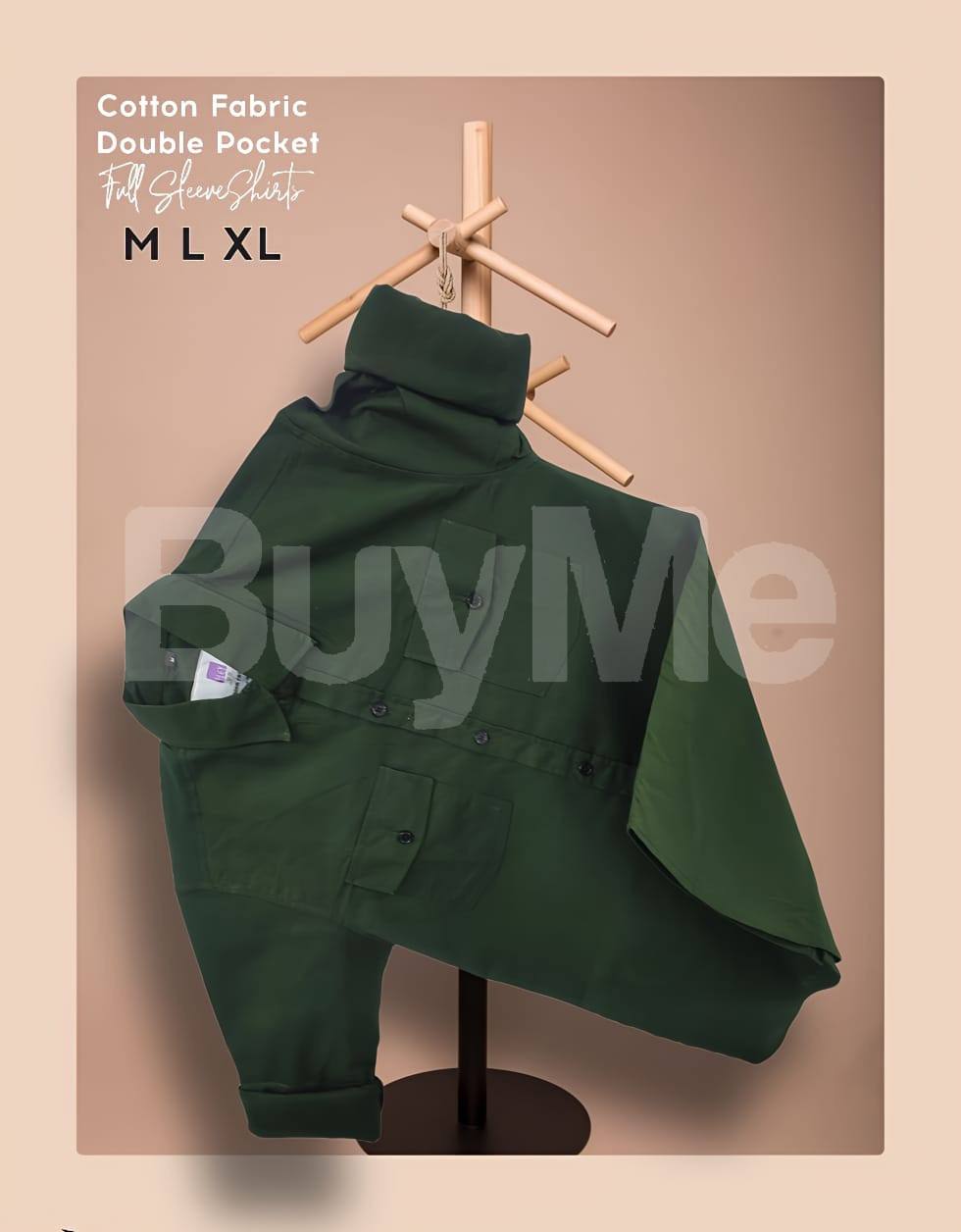 MENS SHIRT - DARK GREEN