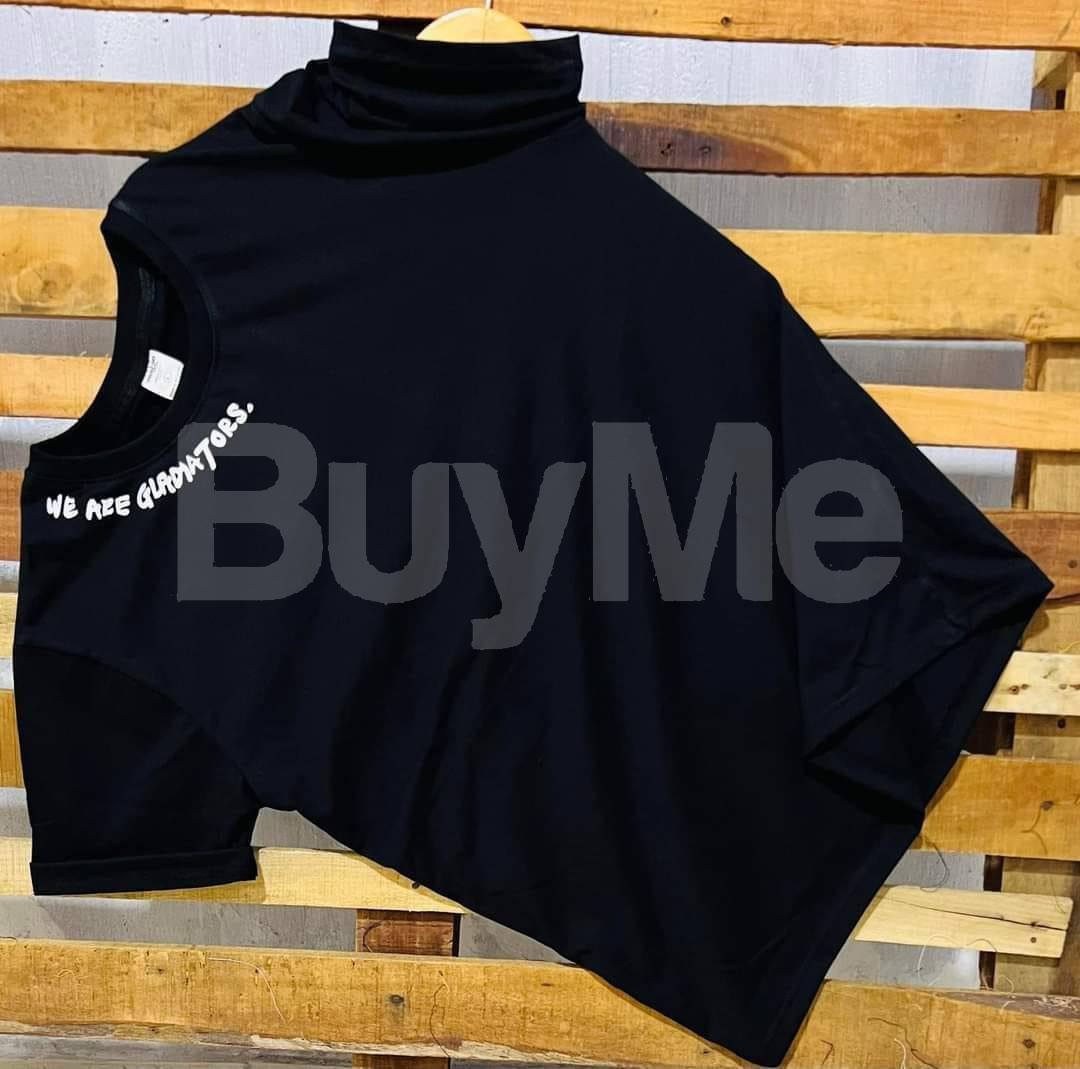CREW NECK T-SHIRT - BLACK