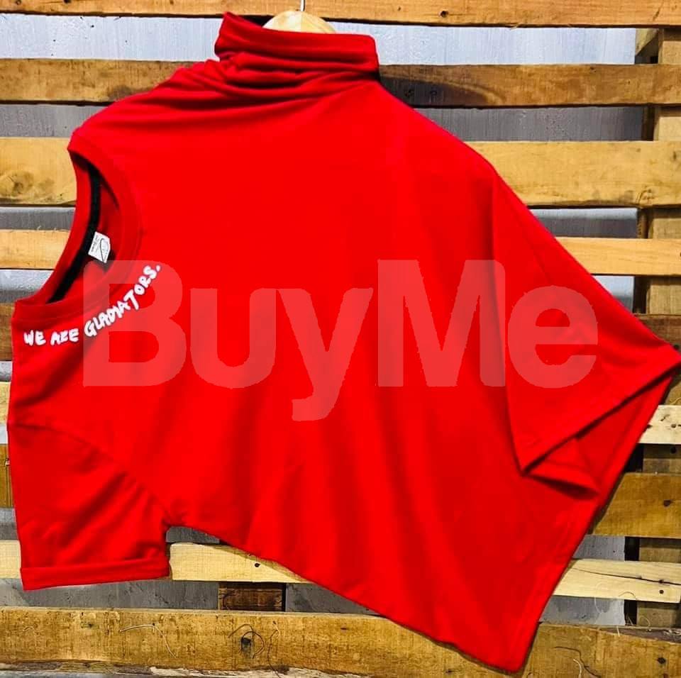 CREW NECK T-SHIRT - RED