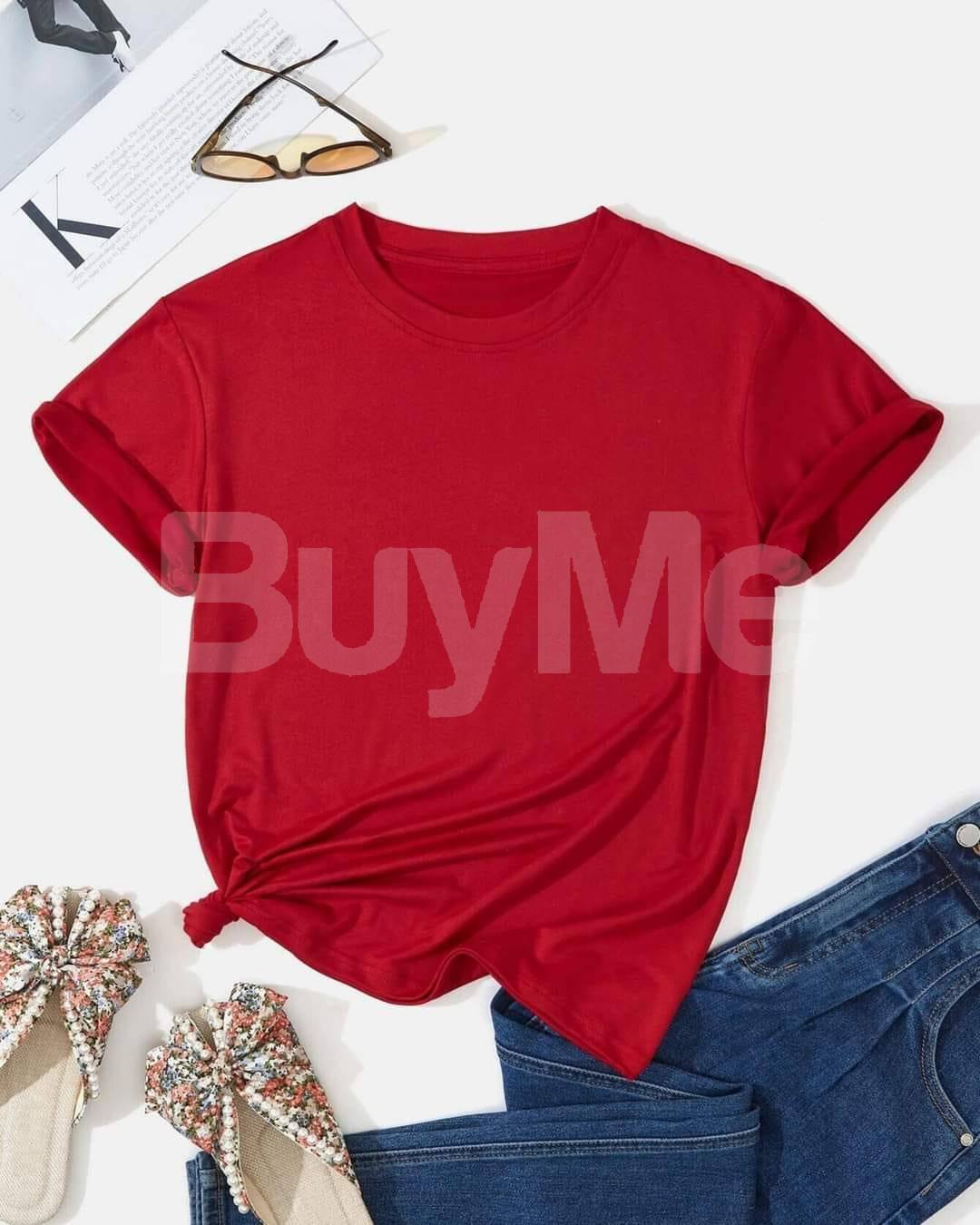 BAGGY T SHIRT - RED