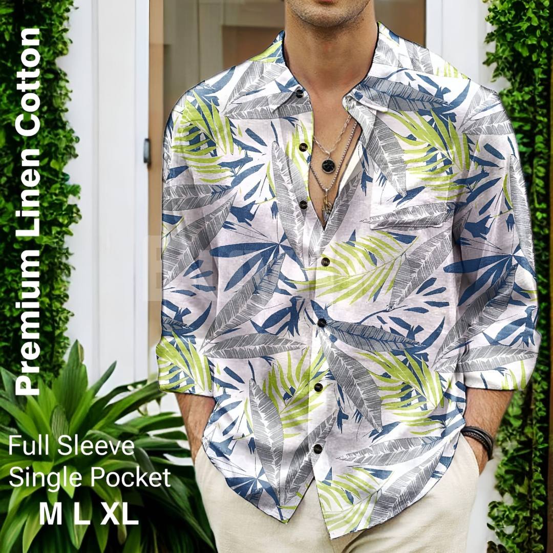LINEN LONG SLEEVE SHIRT