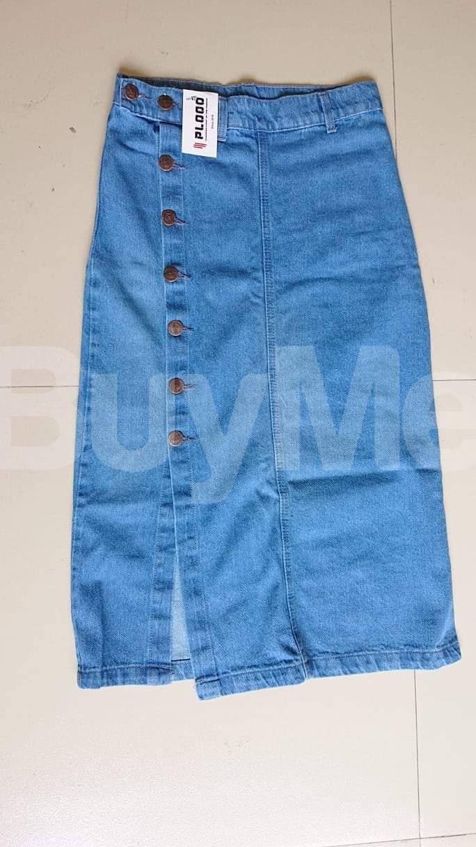 DENIM SKIRTS - LIGHT BLUE