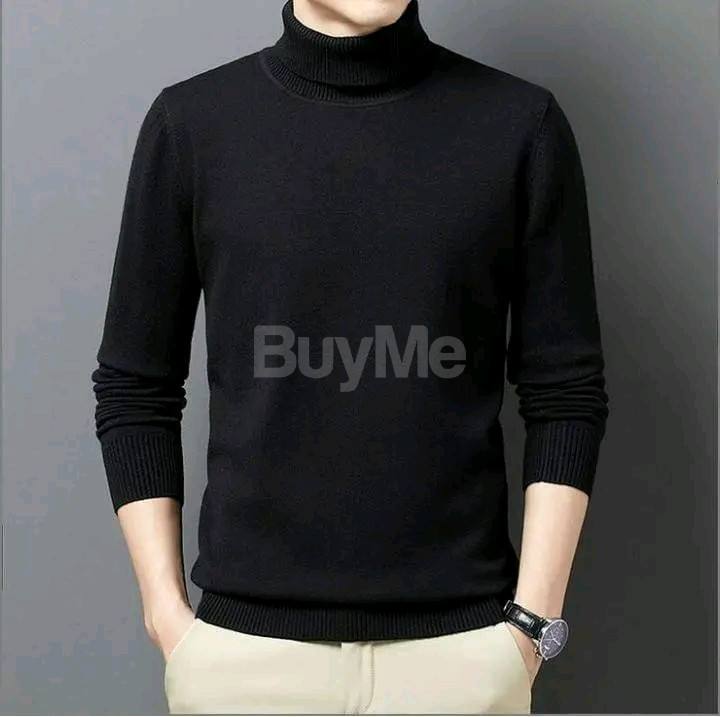 MEN LONG SLEEVE T SHIRTS - BLACK