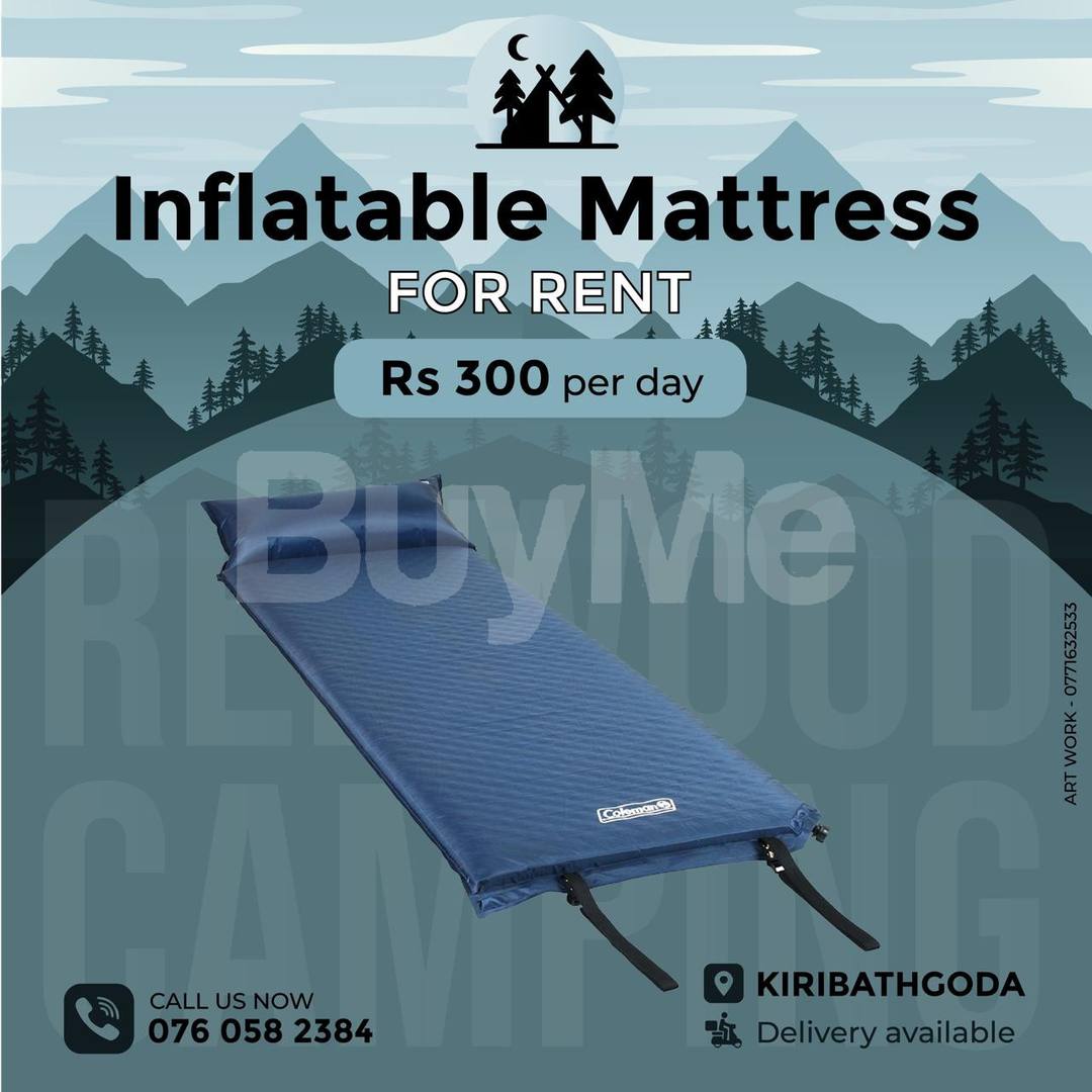 INFLATABLE MATTRESS - CAMPING