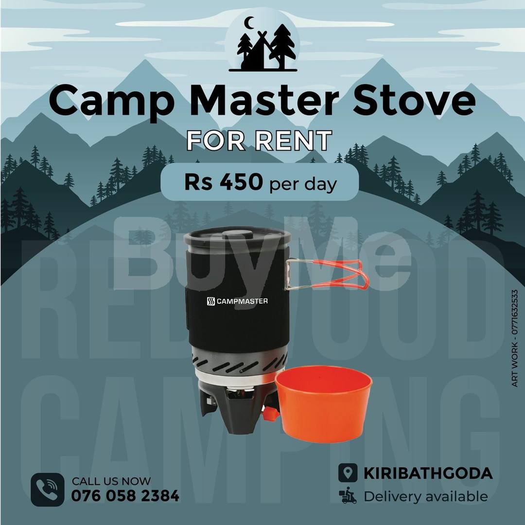 CAMP MASTER STOVE - RENT