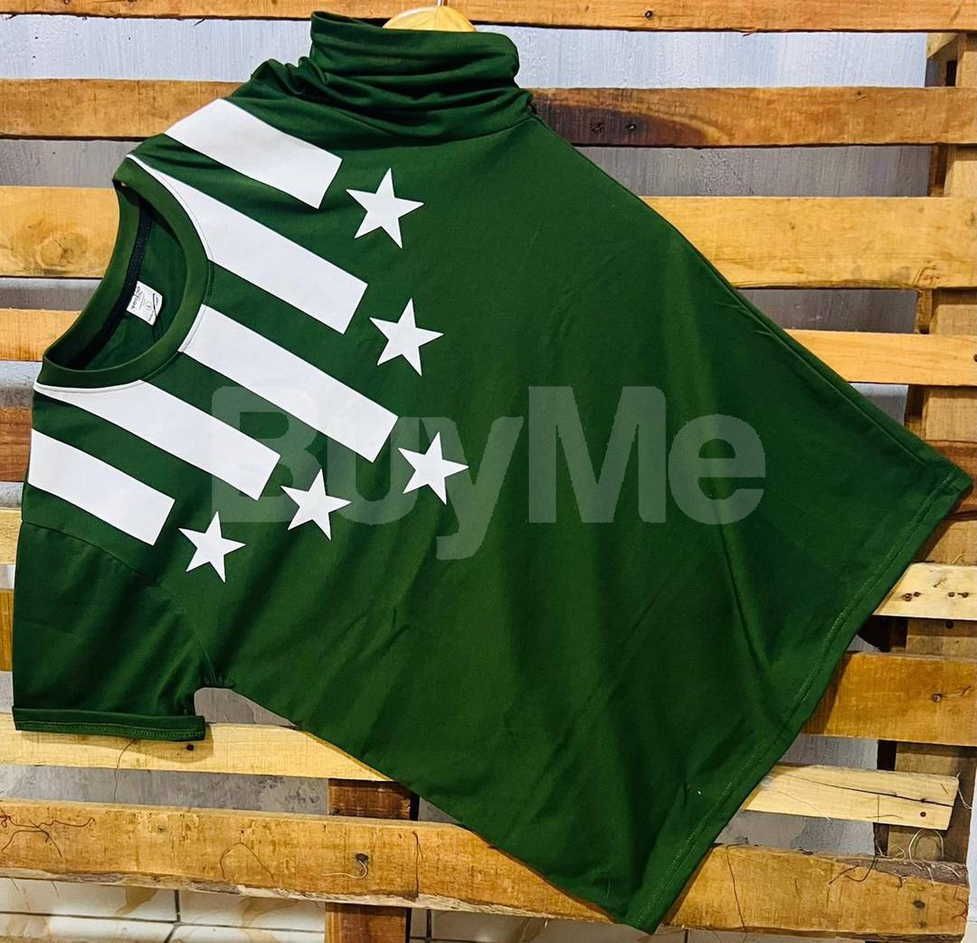 NIKE COLLAR TSHIRTS (220 GSM) - DARK GREEN