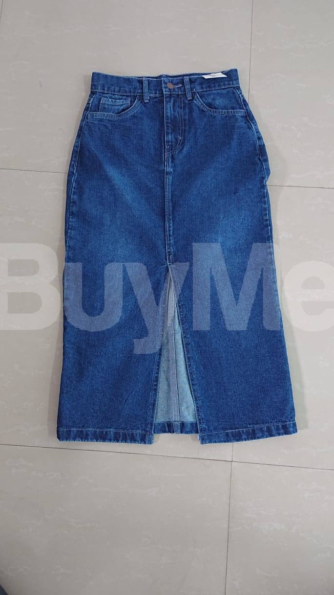 DENIM SKIRTS - MILD BLUE
