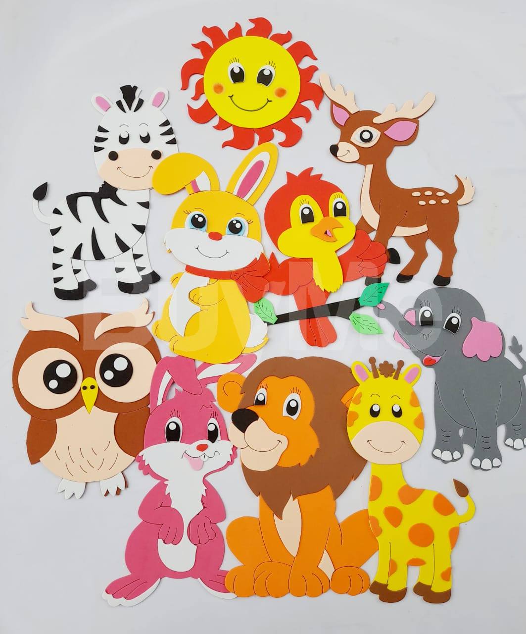 HAPPY CRAFT PATTERN FOR KIDS