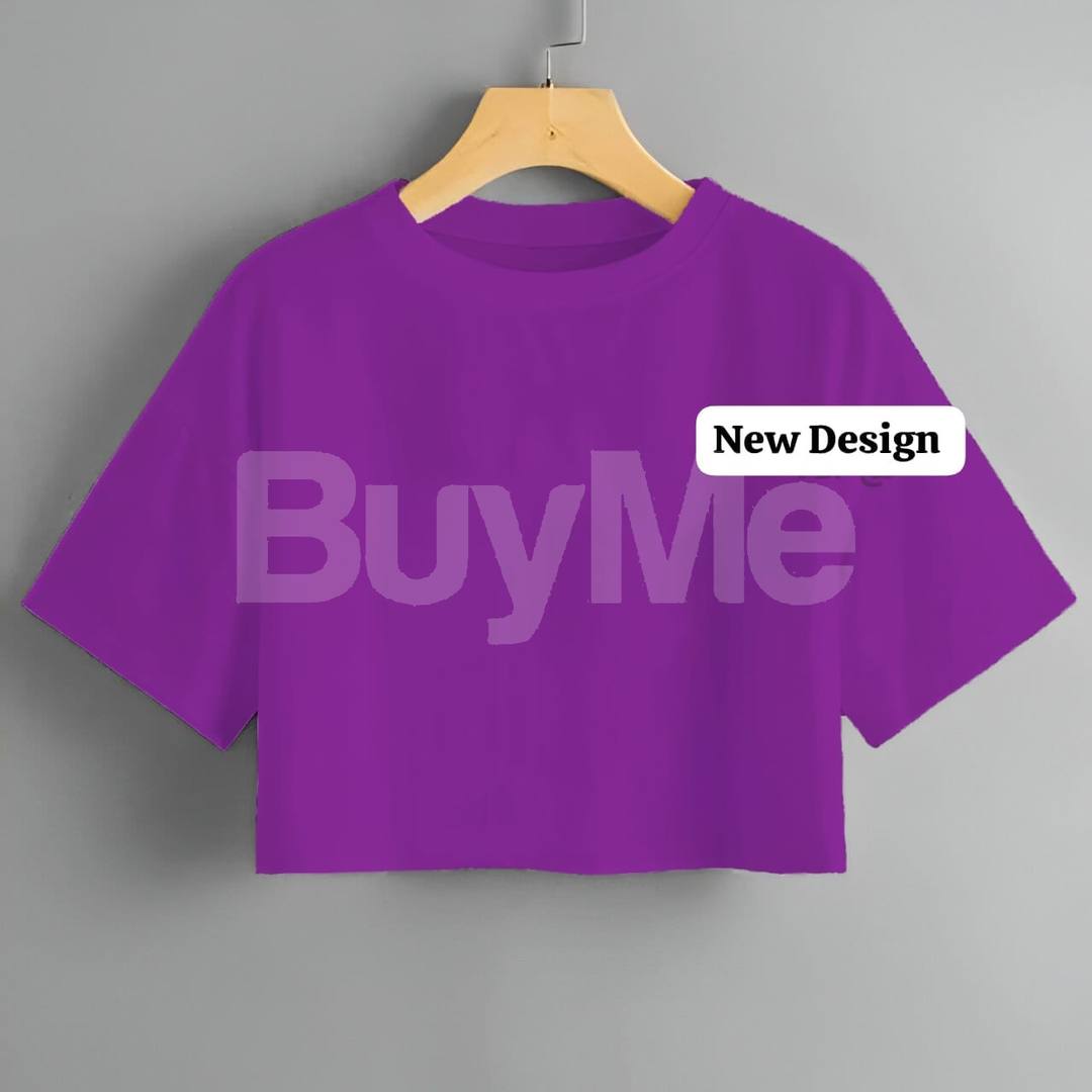 CROP TOP - PURPLE