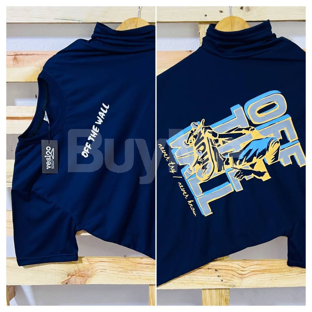 OFF THE WALL DARK BLUE TSHIRT