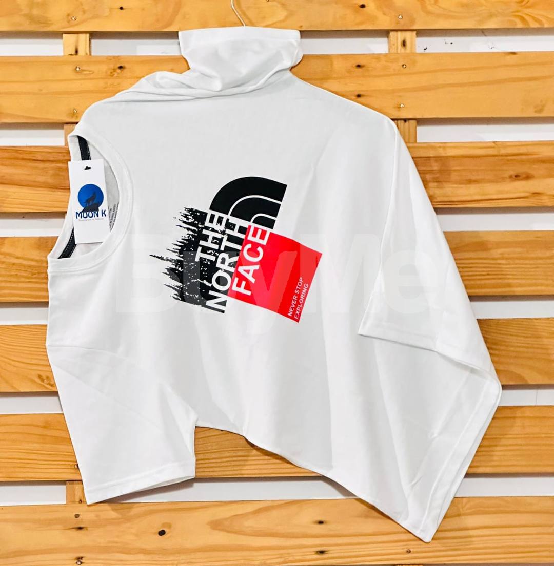 THE NORTHFACE PRINTED TSHIRT - WHITE