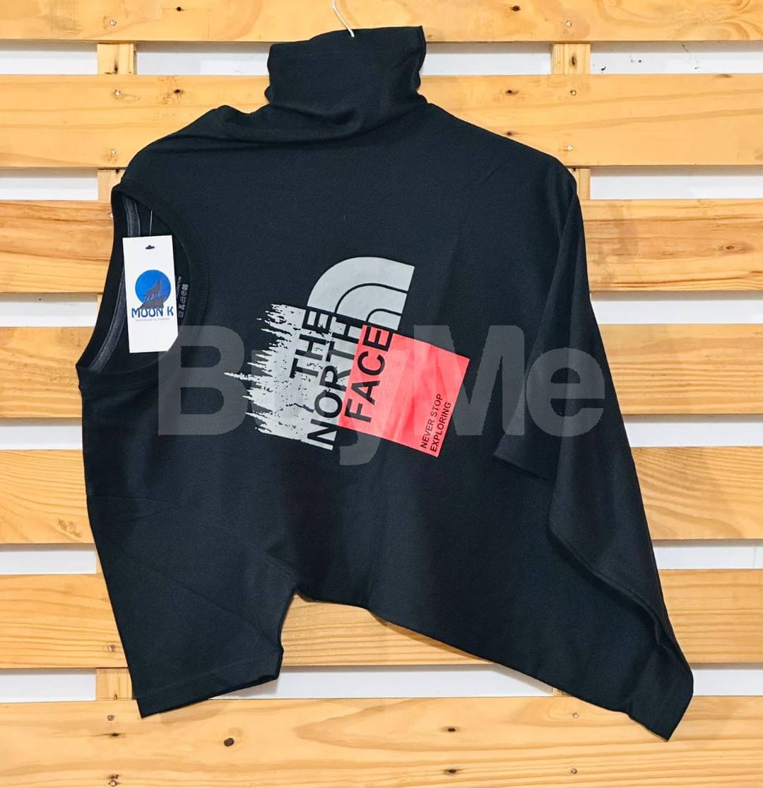 THE NORTHFACE PRINTED TSHIRT - BLACK