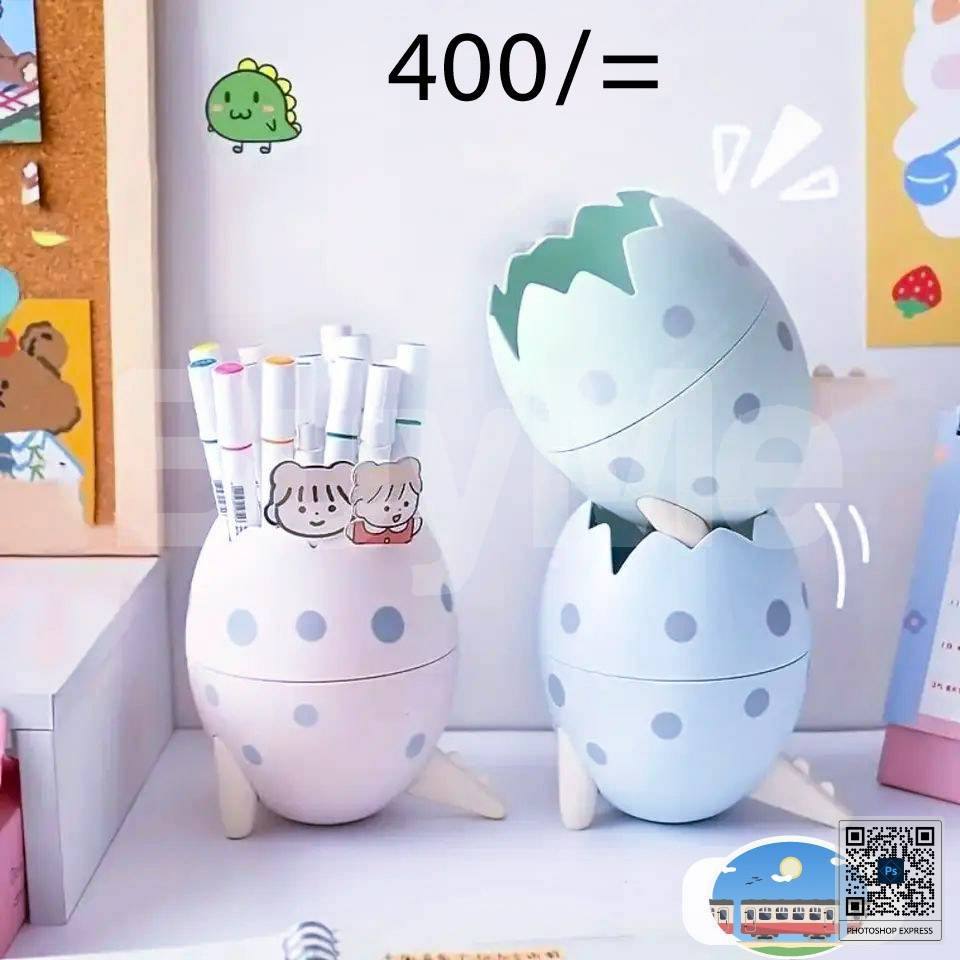 PEN HOLDERS - CUTE EGG SHAPED
