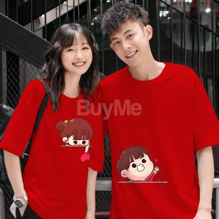 COUPLE T SHIRT - RED