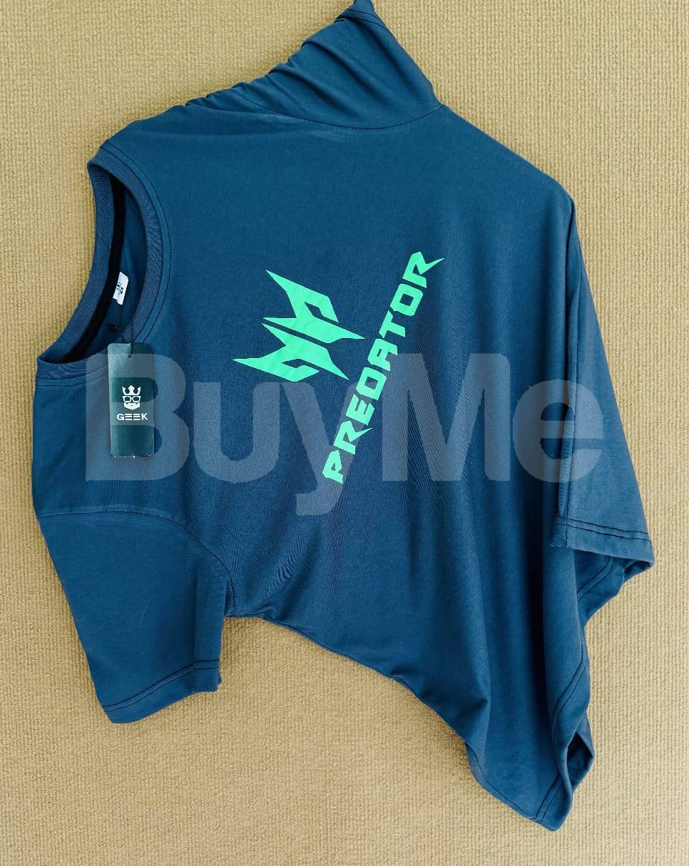 PRINTED CREW NECK T SHIRT
