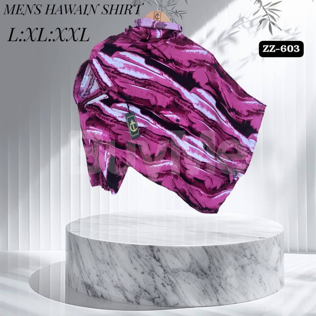 HAWAIN SHIRT - MAGENTA