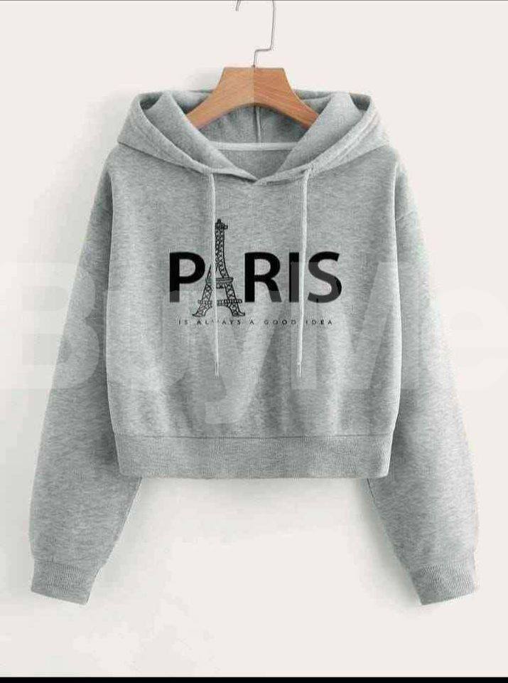 STYLISH HOODIES FOR WOMEN - GREY