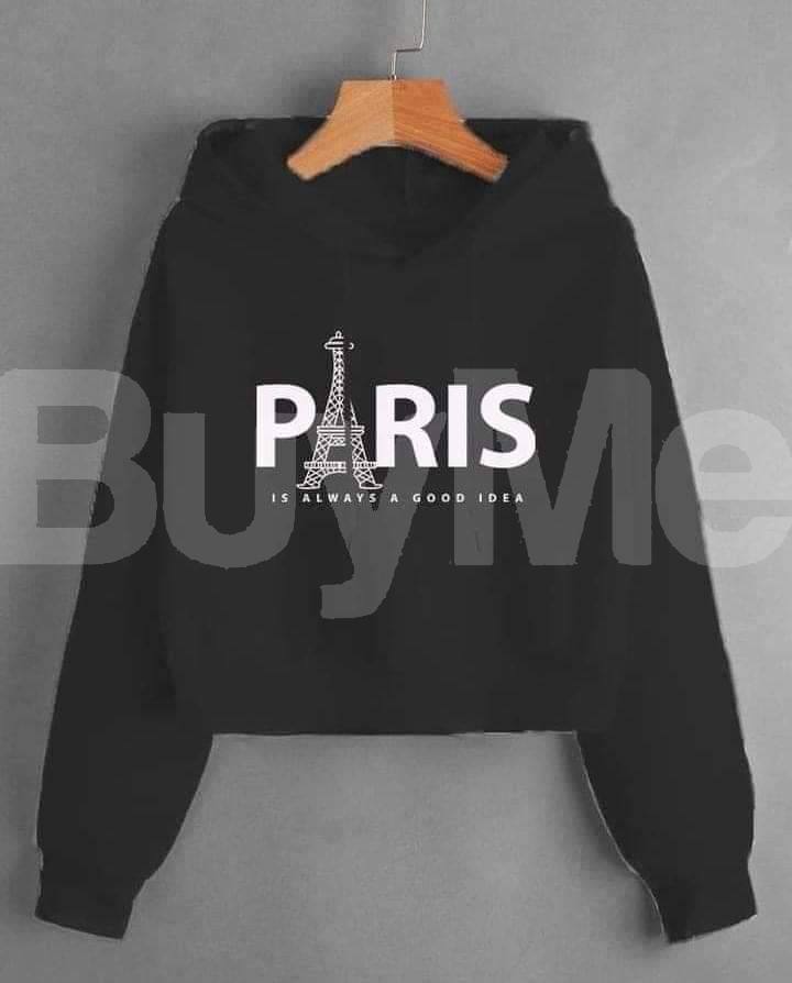 STYLISH HOODIES FOR WOMEN - BLACK