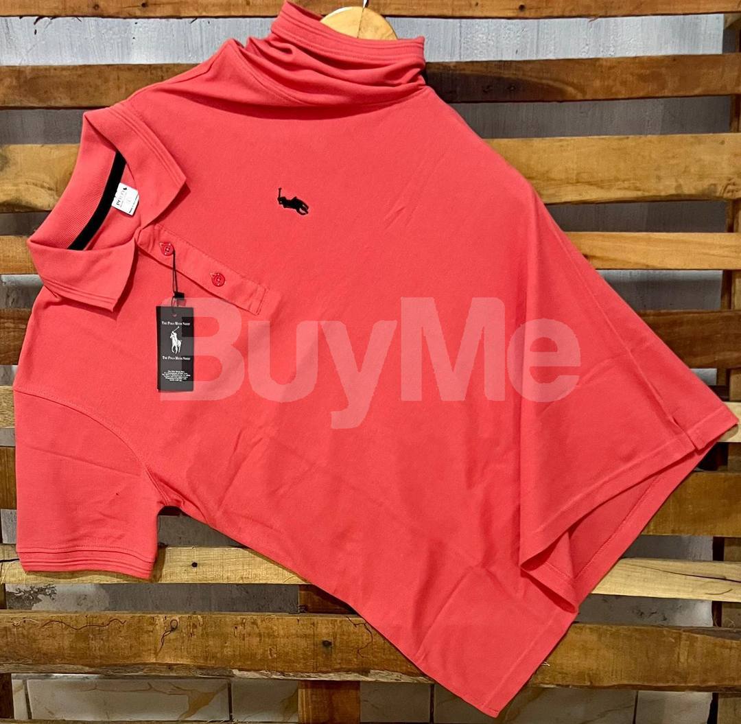 COLLAR TSHIRT PREMIUM QUALITY - ORANGE