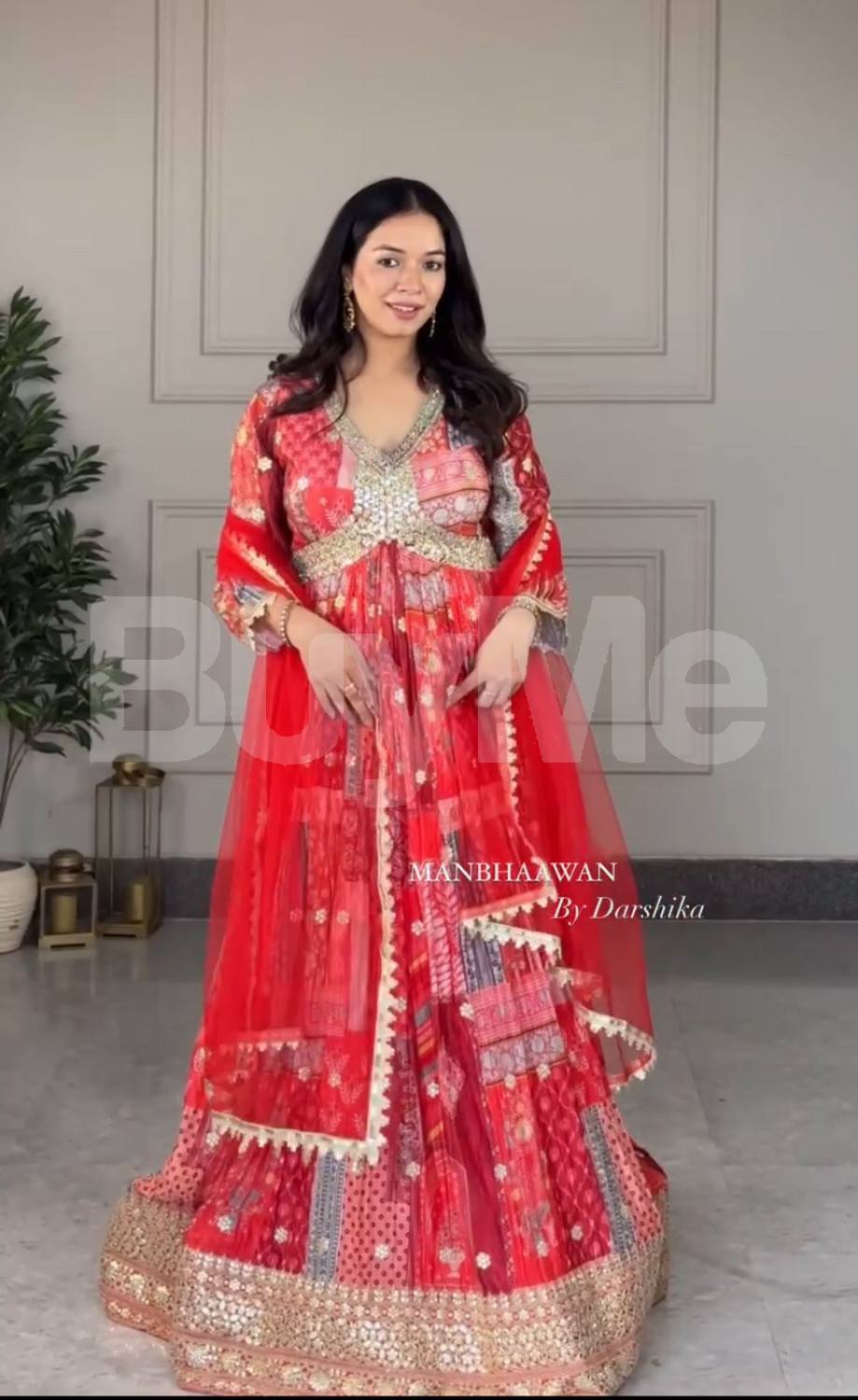 NEW ALIYA - CUT GOWN