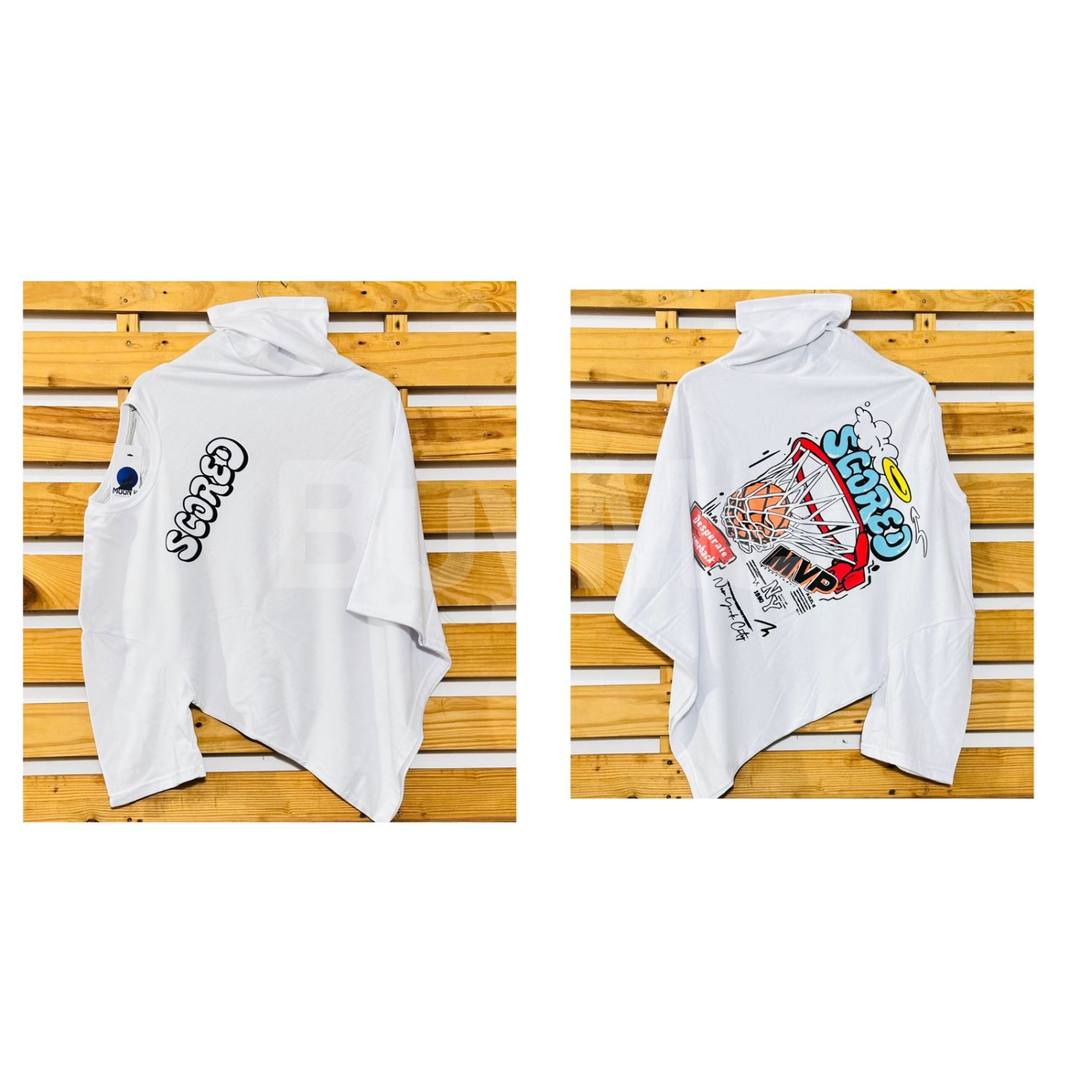 OVER SIZED T SHIRT - WHITE